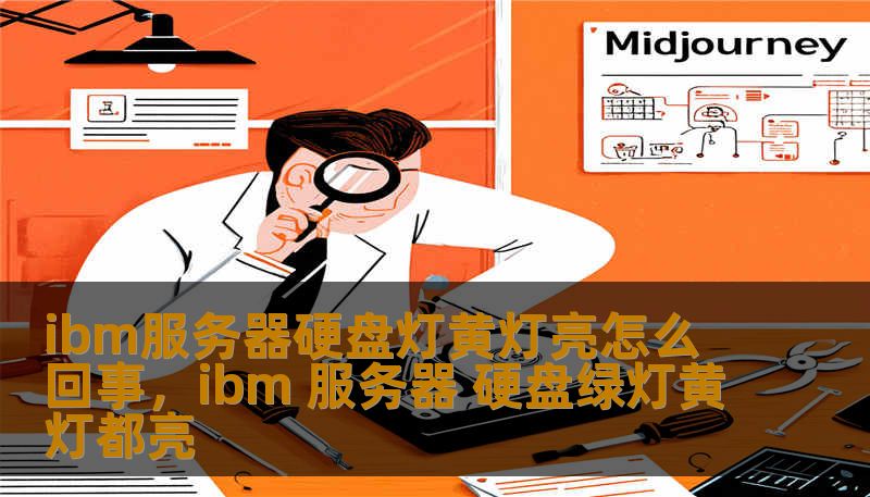 ibm服务器硬盘灯黄灯亮怎么回事，ibm 服务器 硬盘绿灯黄灯都亮