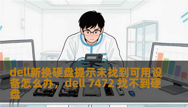 dell新换硬盘提示未找到可用设备怎么办，dell 7472 找不到硬盘