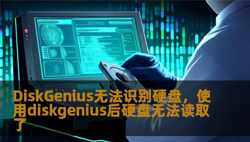 DiskGenius无法识别硬盘，使用diskgenius后硬盘无法读取了