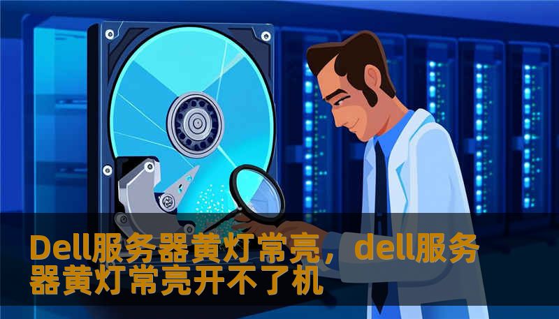 Dell服务器黄灯常亮，dell服务器黄灯常亮开不了机