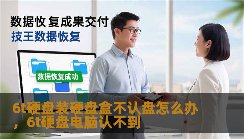 6t硬盘装硬盘盒不认盘怎么办，6t硬盘电脑认不到