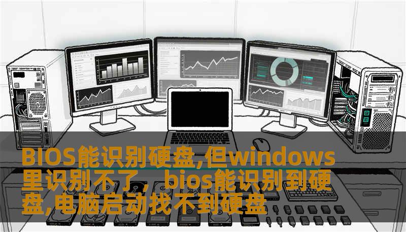 BIOS能识别硬盘,但windows里识别不了，bios能识别到硬盘,电脑启动找不到硬盘