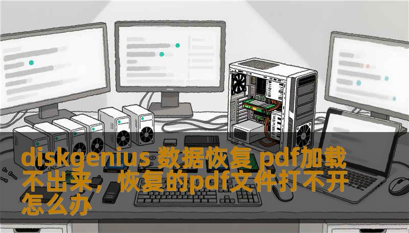 diskgenius 数据恢复 pdf加载不出来，恢复的pdf文件打不开怎么办