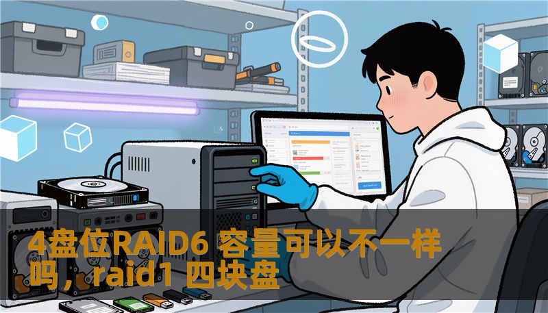 4盘位RAID6 容量可以不一样吗,raid1 四块盘 4盘位RAID6 容量可以不一样吗,raid1 四块盘