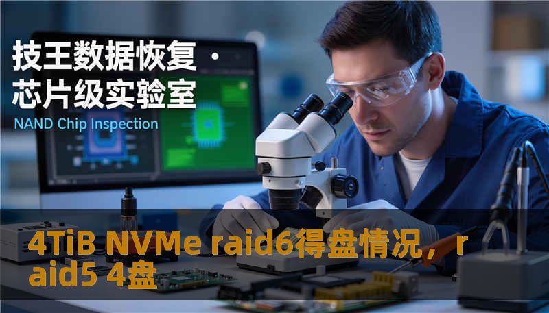 4TiB NVMe raid6得盘情况,raid5 4盘 4TiB NVMe raid6得盘情况,raid5 4盘