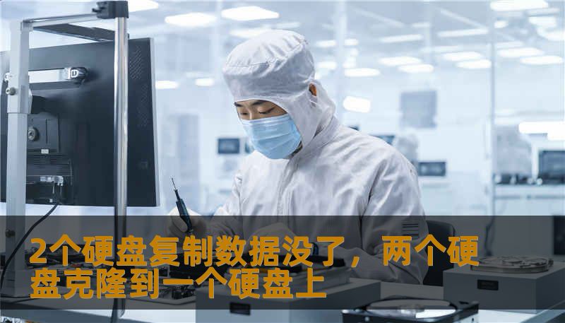 2个硬盘复制数据没了，两个硬盘克隆到一个硬盘上