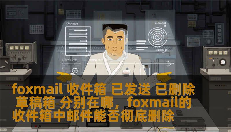 foxmail 收件箱 已发送 已删除 草稿箱 分别在哪，foxmail的收件箱中邮件能否彻底删除