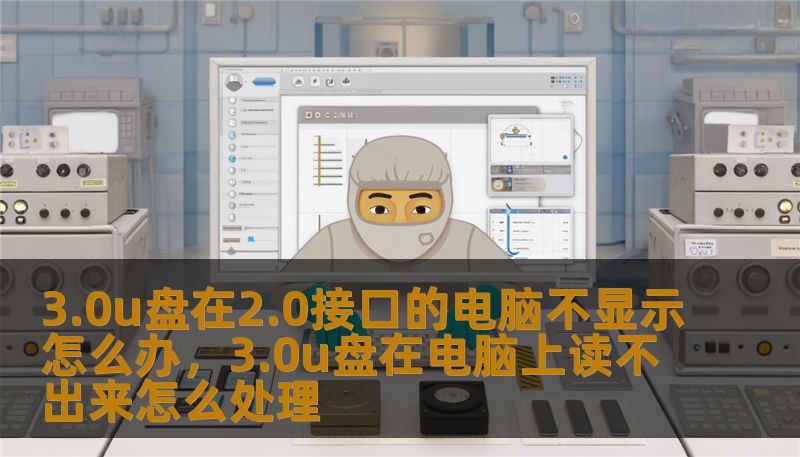 3.0u盘在2.0接口的电脑不显示怎么办，3.0u盘在电脑上读不出来怎么处理