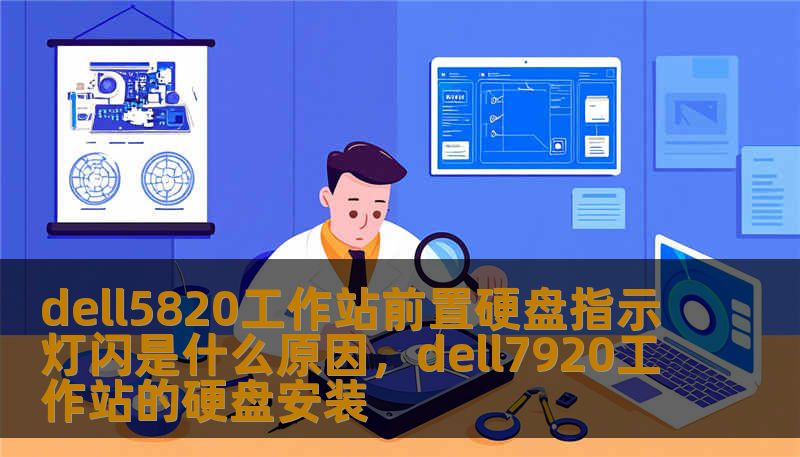 dell5820工作站前置硬盘指示灯闪是什么原因,dell7920工作站的硬盘安装 dell5820工作站前置硬盘指示灯闪是什么原因,dell7920工作站的硬盘安装