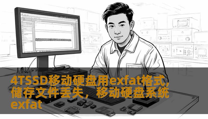 4TSSD移动硬盘用exfat格式,储存文件丢失，移动硬盘系统exfat