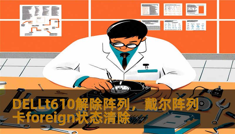 DELLt610解除阵列，戴尔阵列卡foreign状态清除