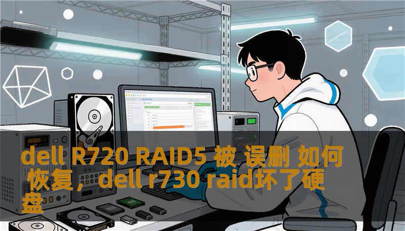 dell R720 RAID5 被 误删 如何 恢复，dell r730 raid坏了硬盘