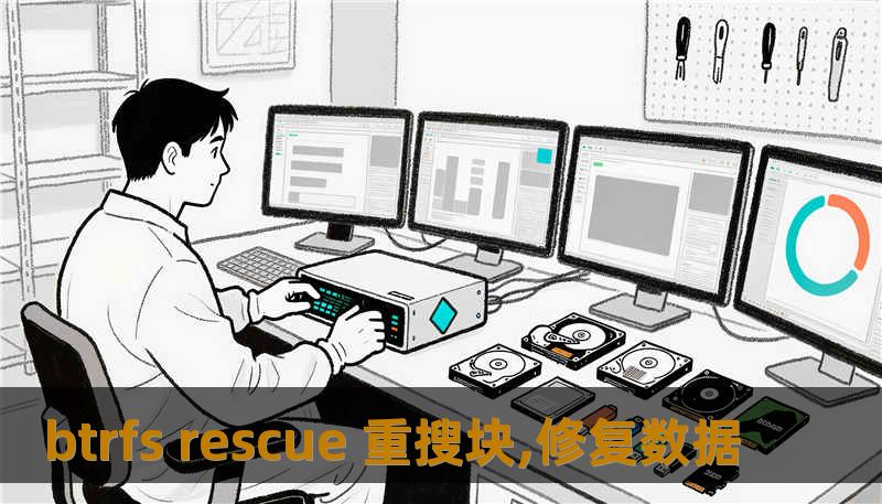 btrfs rescue 重搜块,修复数据