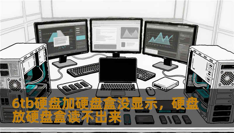 6tb硬盘加硬盘盒没显示，硬盘放硬盘盒读不出来