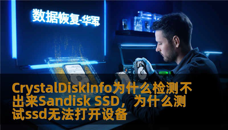 CrystalDiskInfo为什么检测不出来Sandisk SSD，为什么测试ssd无法打开设备