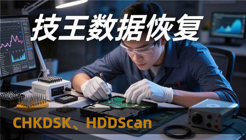 CHKDSK、HDDScan