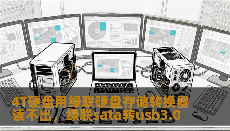 4T硬盘用绿联硬盘存储转换器读不出，绿联sata转usb3.0