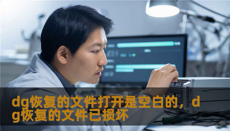 dg恢复的文件打开是空白的，dg恢复的文件已损坏