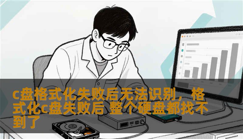 c盘格式化失败后无法识别，格式化c盘失败后 整个硬盘都找不到了