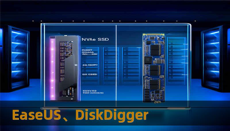 EaseUS、DiskDigger