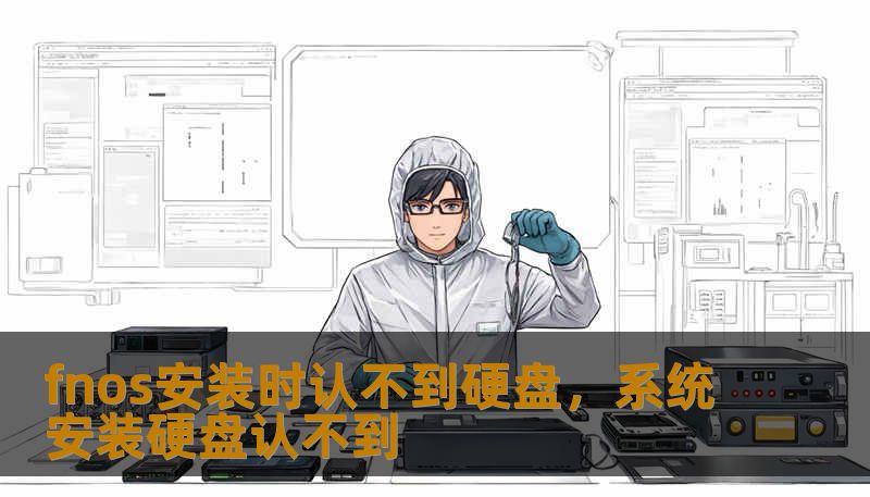 fnos安装时认不到硬盘，系统安装硬盘认不到
