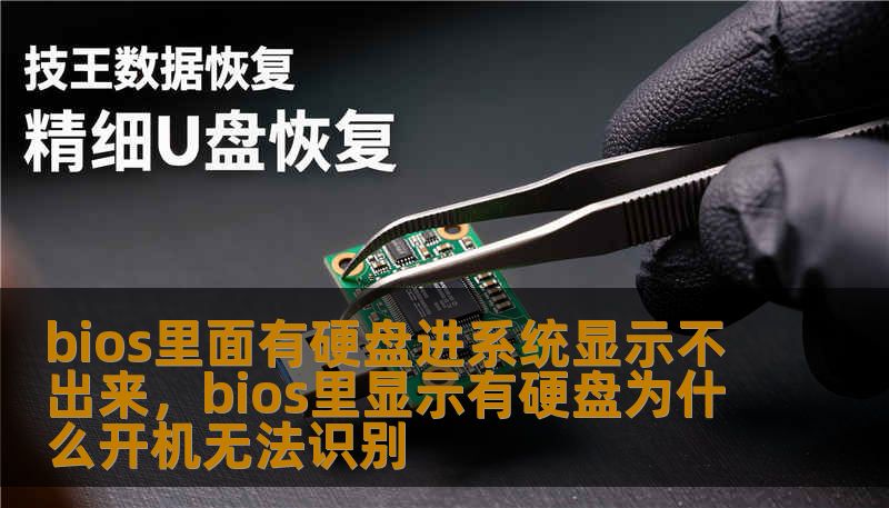 bios里面有硬盘进系统显示不出来，bios里显示有硬盘为什么开机无法识别