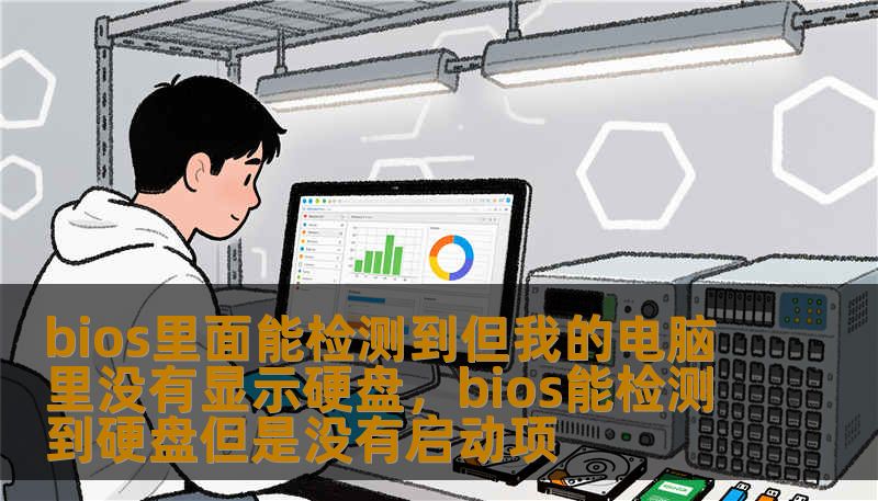 bios里面能检测到但我的电脑里没有显示硬盘，bios能检测到硬盘但是没有启动项