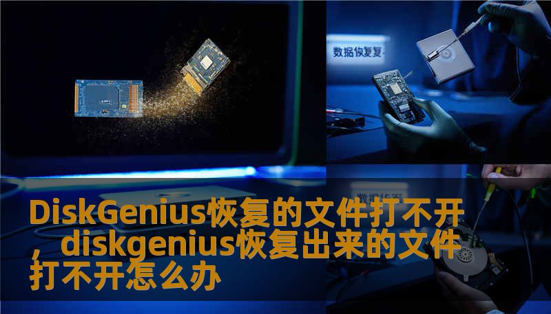 DiskGenius恢复的文件打不开，diskgenius恢复出来的文件打不开怎么办