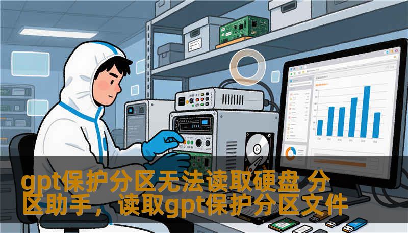 gpt保护分区无法读取硬盘 分区助手，读取gpt保护分区文件