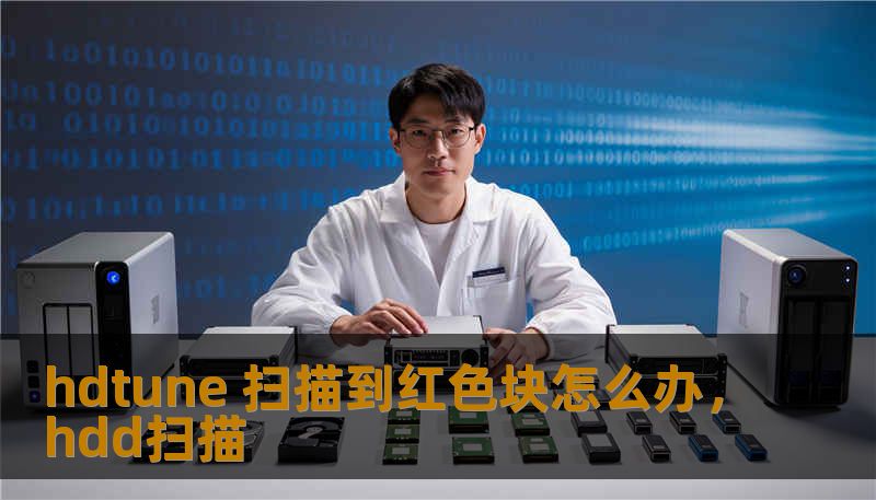 hdtune 扫描到红色块怎么办，hdd扫描