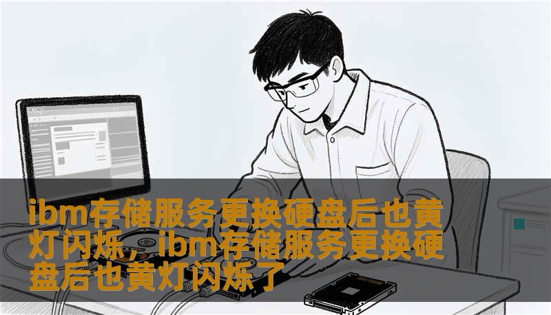 ibm存储服务更换硬盘后也黄灯闪烁，ibm存储服务更换硬盘后也黄灯闪烁了
