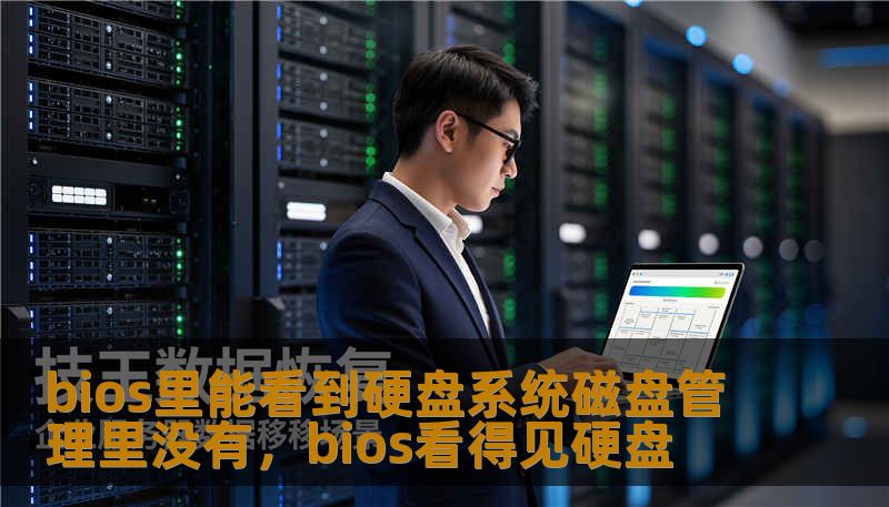 bios里能看到硬盘系统磁盘管理里没有，bios看得见硬盘