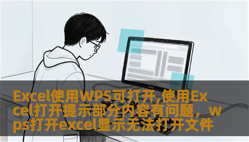 Excel使用WPS可打开,使用Excel打开提示部分内容有问题，wps打开excel显示无法打开文件