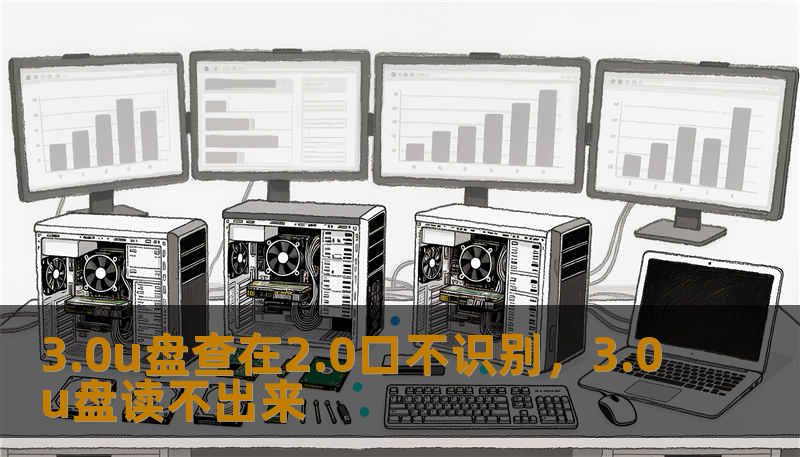 3.0u盘查在2.0口不识别，3.0u盘读不出来
