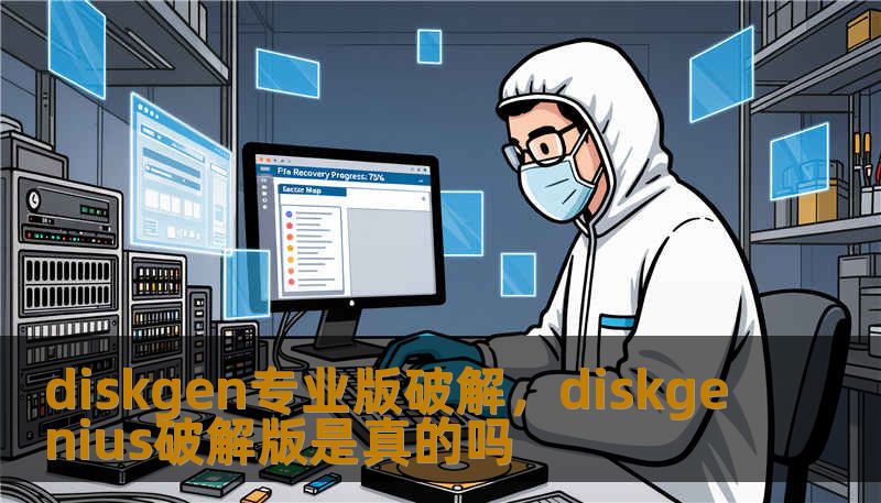 diskgen专业版破解，diskgenius破解版是真的吗