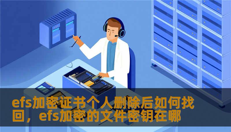 efs加密证书个人删除后如何找回，efs加密的文件密钥在哪