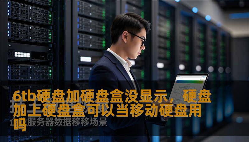 6tb硬盘加硬盘盒没显示，硬盘加上硬盘盒可以当移动硬盘用吗