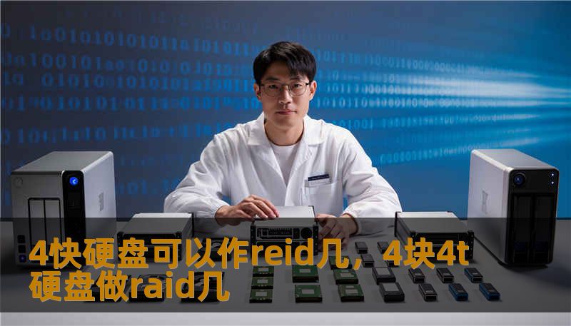 4快硬盘可以作reid几，4块4t硬盘做raid几