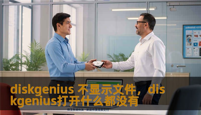 diskgenius 不显示文件，diskgenius打开什么都没有