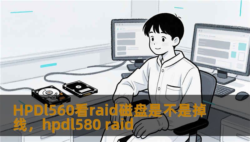 HPDl560看raid磁盘是不是掉线，hpdl580 raid