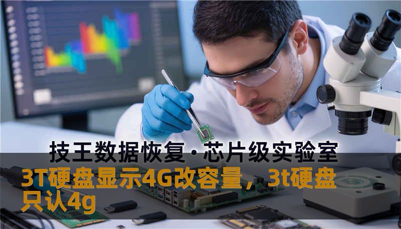 3T硬盘显示4G改容量，3t硬盘只认4g