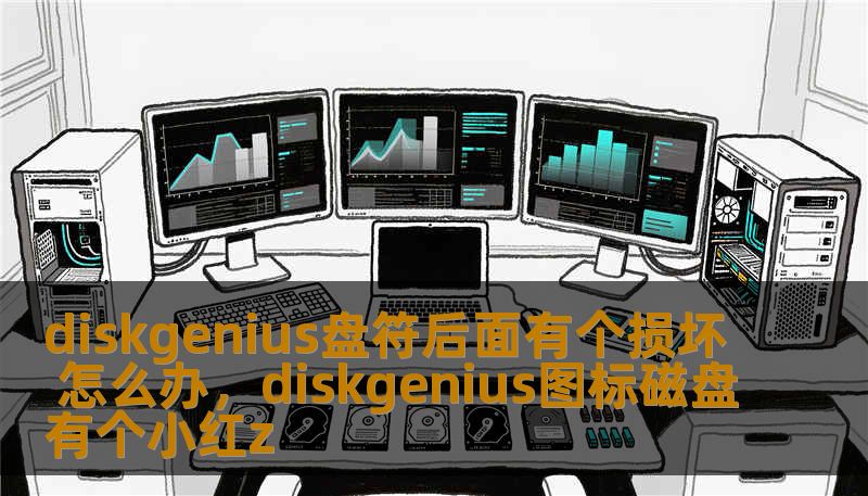 diskgenius盘符后面有个损坏 怎么办，diskgenius图标磁盘有个小红z