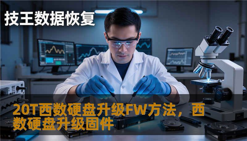20T西数硬盘升级FW方法，西数硬盘升级固件