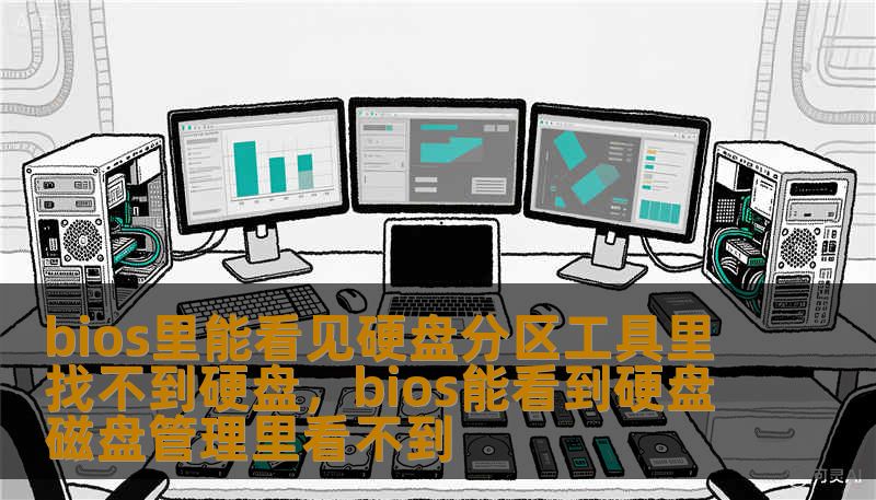 bios里能看见硬盘分区工具里找不到硬盘，bios能看到硬盘磁盘管理里看不到