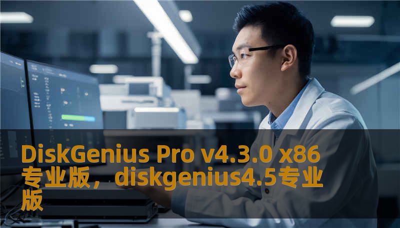DiskGenius Pro v4.3.0 x86 专业版，diskgenius4.5专业版