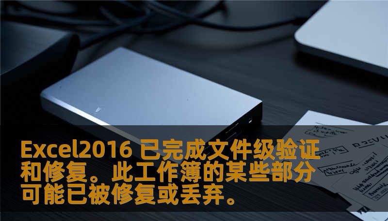 Excel2016 已完成文件级验证和修复。此工作簿的某些部分可能已被修复或丢弃。