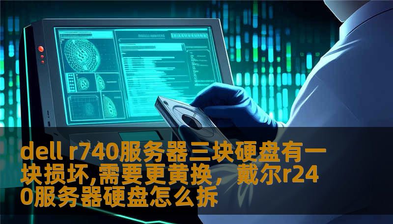 dell r740服务器三块硬盘有一块损坏,需要更黄换，戴尔r240服务器硬盘怎么拆