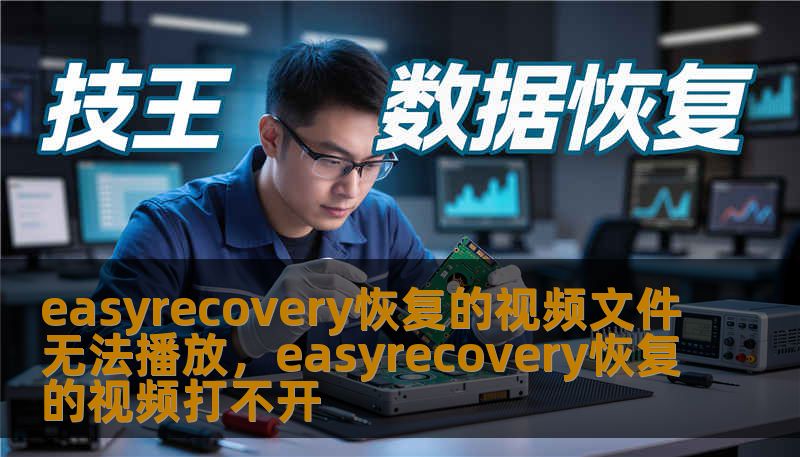 easyrecovery恢复的视频文件无法播放，easyrecovery恢复的视频打不开