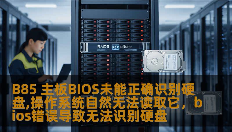 B85 主板BIOS未能正确识别硬盘,操作系统自然无法读取它，bios错误导致无法识别硬盘