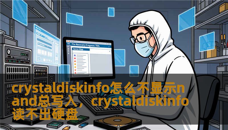 crystaldiskinfo怎么不显示nand总写入，crystaldiskinfo读不出硬盘